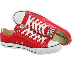 Converse‎ Chuck Taylor All Star Low Top Red Sneakers Women’s 5